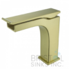 LUCIA SINGLE HOLE VANITY FAUCET - GOLD